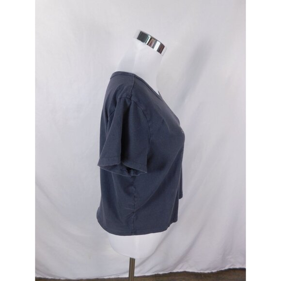 Hollister Sacred Energy Graphic T-Shirt XL Navy Blue Mind Body Soul Cotton - Picture 10 of 11